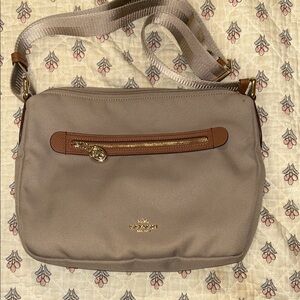 Coach Sawyer Tan/Beige Crossbody Bag